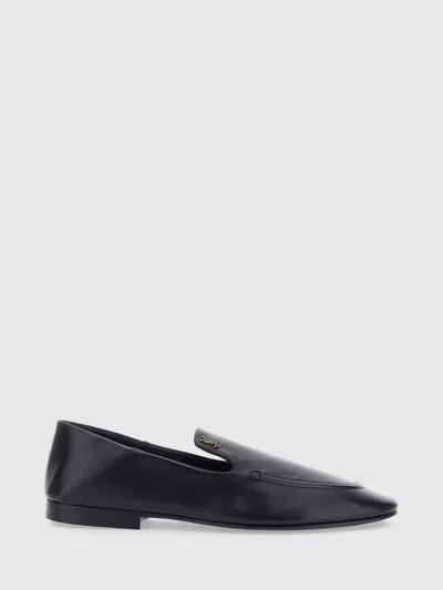 Saint Laurent Loafer Woman Color Black In Blue