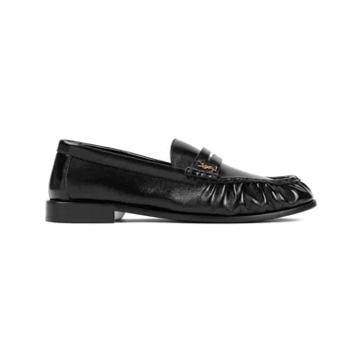 Saint Laurent Loafers In Black