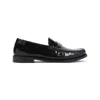 Saint Laurent 15mm Le Loafer Leather Loafers In Black