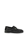 Saint Laurent Le Loafer Penny Slipppers In Black