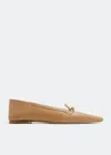 Saint Laurent Loafers Leather And Canvas