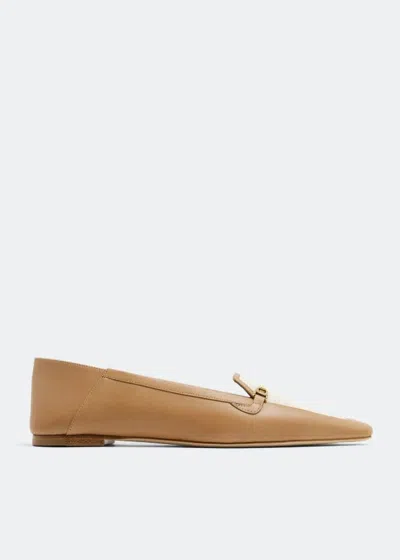 Saint Laurent Loafers Leather And Canvas