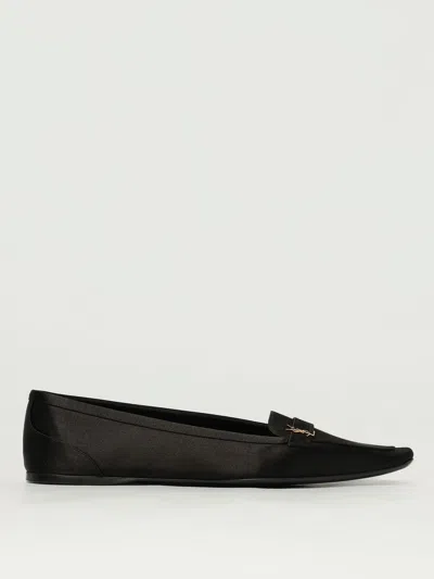 Saint Laurent Loafers  Woman Colour Black