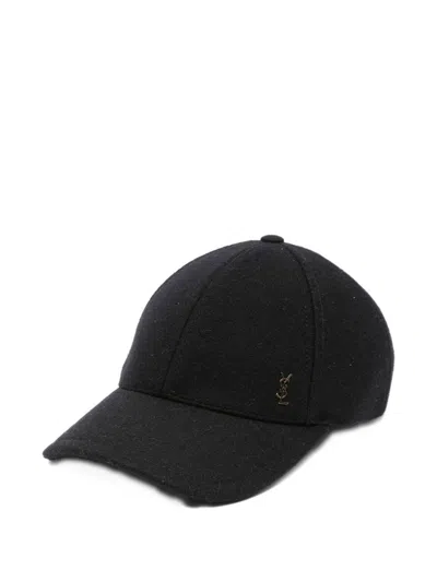 Saint Laurent Logo Baseball Cap
