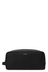 Saint Laurent Men Logo Beauty Case In Black