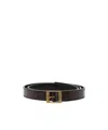 Saint Laurent Fine Ceinture Rectangle Belt