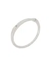 Saint Laurent Logo Bracelet In White