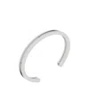 Saint Laurent Logo Bracelet In White