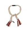 Saint Laurent Colour-block Bracelet In Yellow
