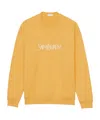 Saint Laurent Sweatshirt In Yellow