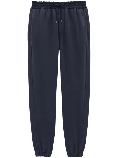 SAINT LAURENT LOGO-EMBROIDERED TRACK PANTS