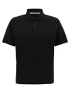 Saint Laurent Cassandre Polo Shirt In Black