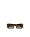 Saint Laurent Cat-eye Sunglasses In Black