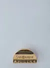 Saint Laurent `pince Crabe` Hair Clip In Gold