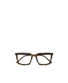 Saint Laurent Logo-engraved Rectangle-frame Glasses In White