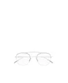 Saint Laurent Logo-engraved Round-frame Glasses In White