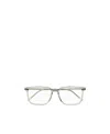 Saint Laurent Logo-engraved Square-frame Glasses In Nude