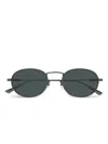 Saint Laurent Eyewear Round In Black