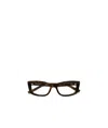 Saint Laurent Logo Flat Mirror In Black