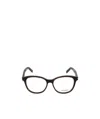 Saint Laurent Logo Flat Mirror In Black