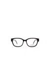 Saint Laurent Logo Flat Mirror In Black