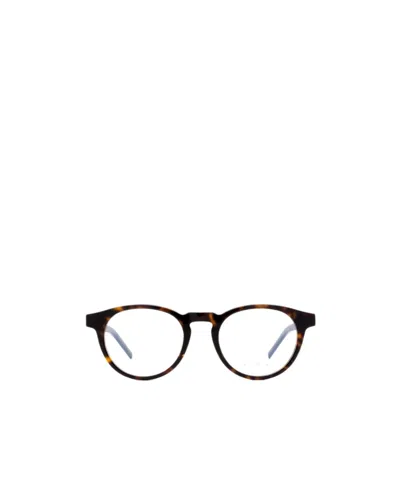 Saint Laurent Logo Flat Mirror In Black