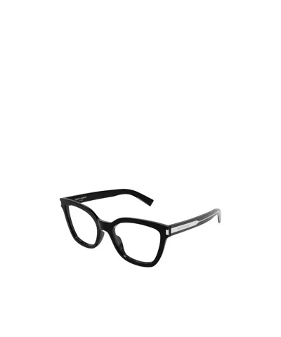SAINT LAURENT SAINT LAURENT EYEWEAR CAT-EYE FRAME GLASSES