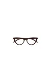 Saint Laurent Logo Flat Mirror In Black