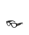 Saint Laurent Logo Flat Mirror In Black