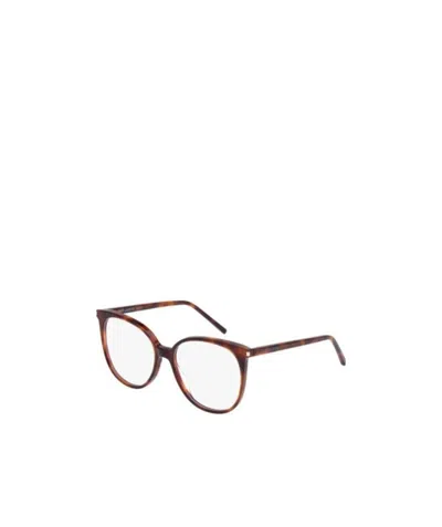 Saint Laurent Logo Flat Mirror In Multi