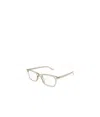 Saint Laurent Logo Flat Mirror In Nude