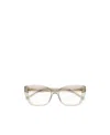 Saint Laurent Logo Flat Mirror In White