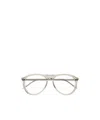 Saint Laurent Logo Flat Mirror In White
