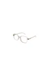 Saint Laurent Logo Flat Mirror In White
