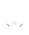 Saint Laurent Logo Flat Mirror In White