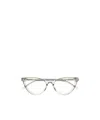 Saint Laurent Sl M138 Linea Monogram 004 Beige Trasparent Gloves In White