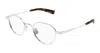 Saint Laurent Logo Flat Mirror In White