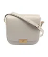 Saint Laurent Logo Flip Shoulder Bag In Nude