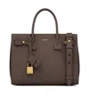 Saint Laurent Sac De Jour Baby Top-handle Bag In Smooth Leather In Brown