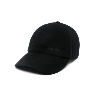 SAINT LAURENT LOGO HAT