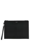 Saint Laurent Logo I-pad Holder Hi-tech Black