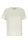 Saint Laurent Logo Tag Crewneck T-shirt