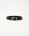 Saint Laurent Logo Leather Belt