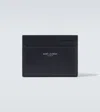Saint Laurent Logo Card Holder Wallets And Card Holders Black In Black