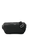 Saint Laurent Black Canvas Classic Belt Bag