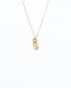 Saint Laurent Logo Pendant Necklace