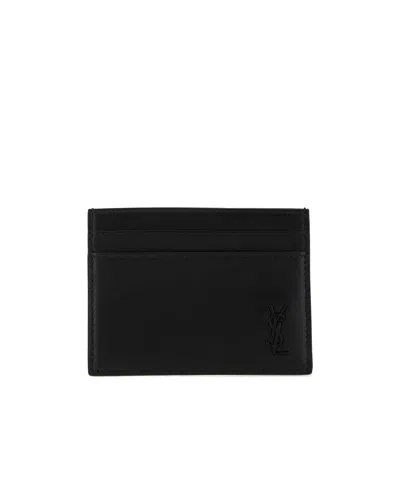 SAINT LAURENT SAINT LAURENT TINY MONOGRAM CARD CASE