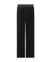 Saint Laurent Logo-plaque Drawstring Track Pants In Black
