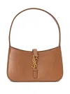 Saint Laurent Cassandra Lizard Leather Shoulder Bag In Brown