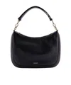 Saint Laurent Logo-plaque Leather Tote Bag In Black